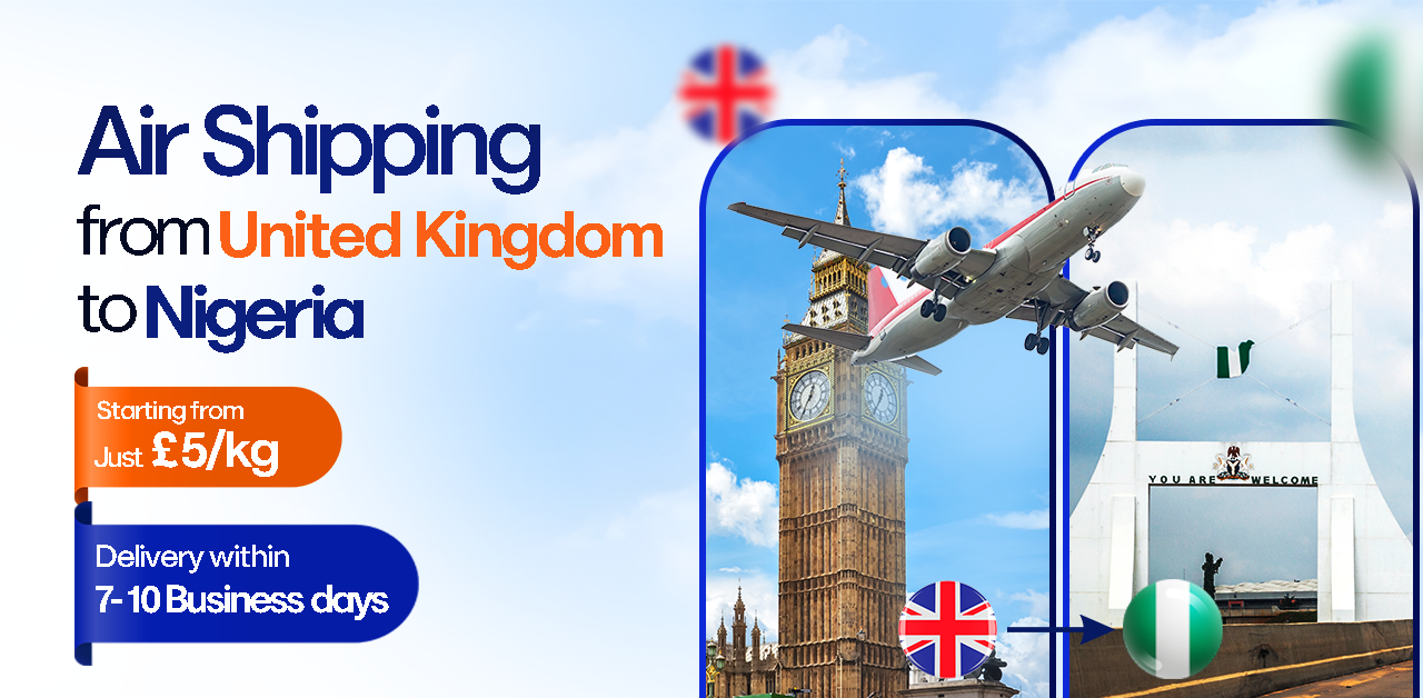 Air Freight Shipping from UK to Nigeria – Fast, Secure & Affordable